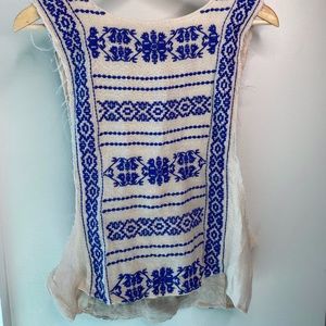 BOHO hipster knit tank